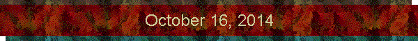 October 16, 2014